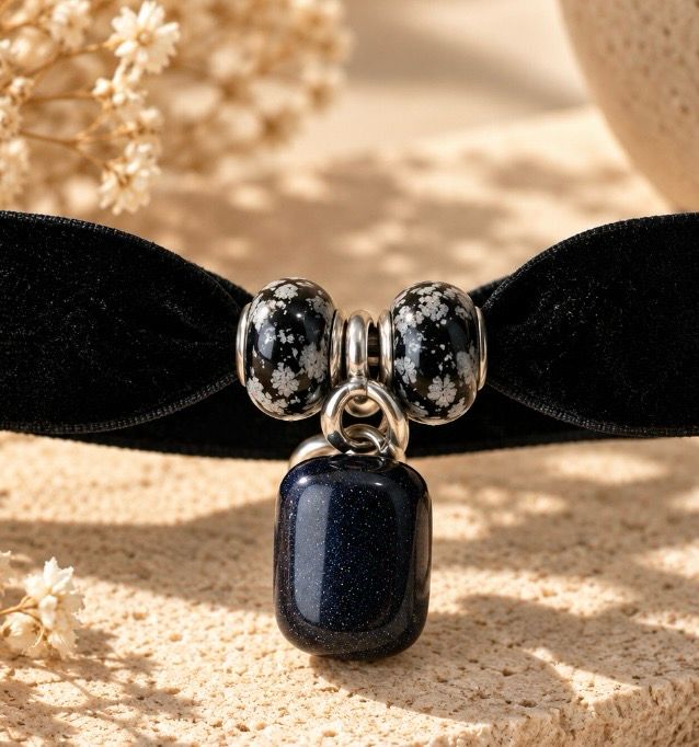 CHOCKER CON AZABACHE