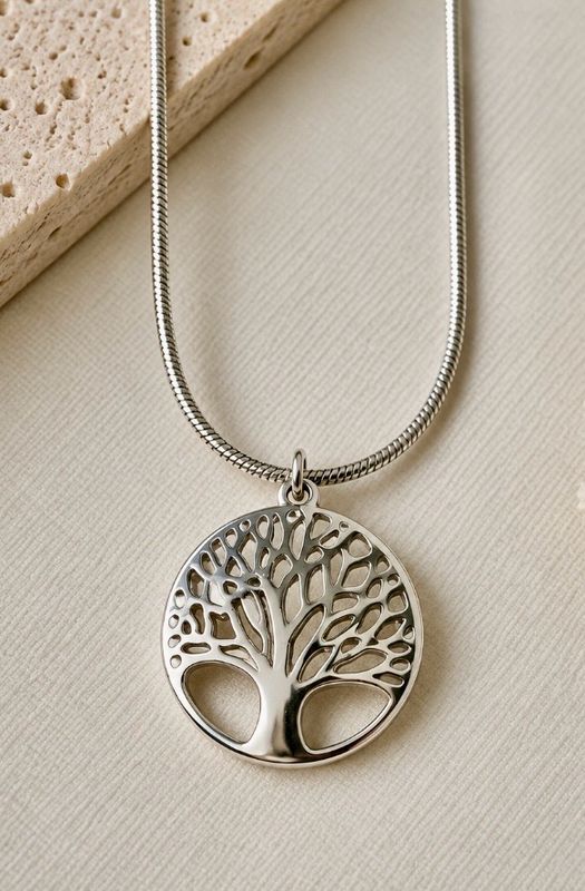 COLGANTE DEL ARBOL DE LA VIDA ,Plata 925