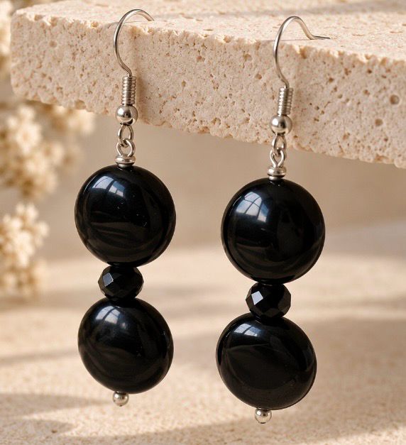 PENDIENTES DE AZABACHE