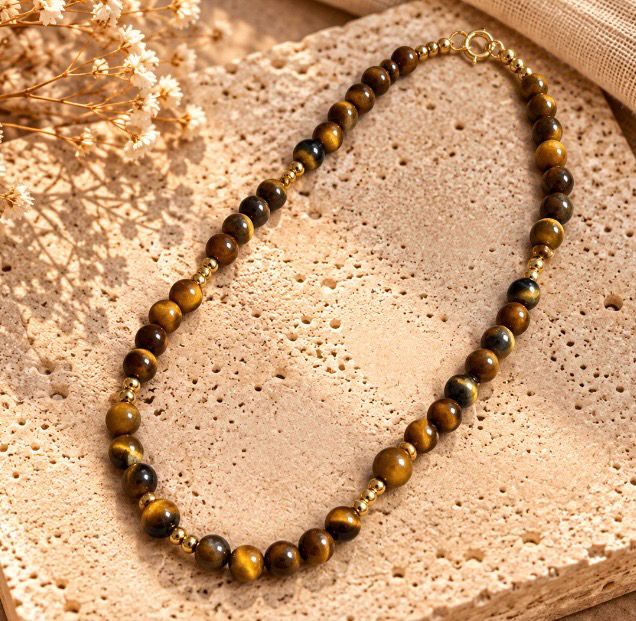 Collar de Ojo de Tigre.