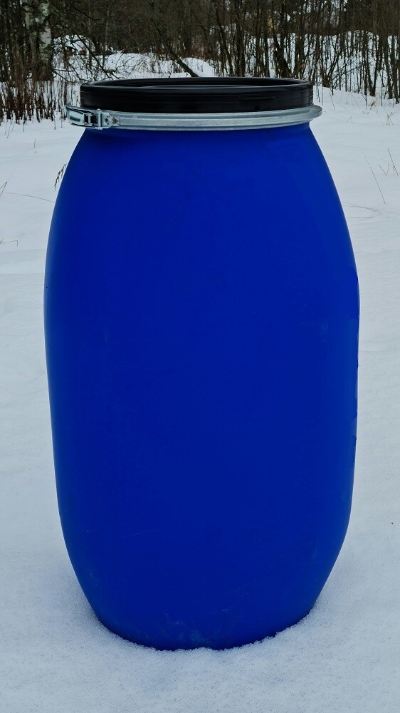 Muovitynnyri 120l, neliönmuotoinen