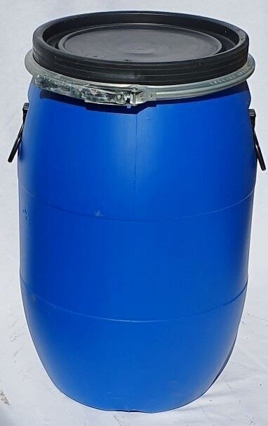 Muovitynnyri 60l, vanteella avattava kansi