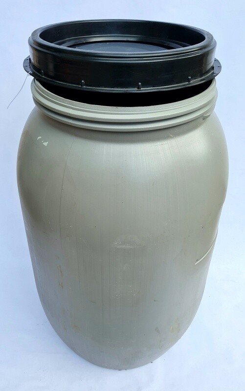 Muovitynnyri 200l, kierrekansi