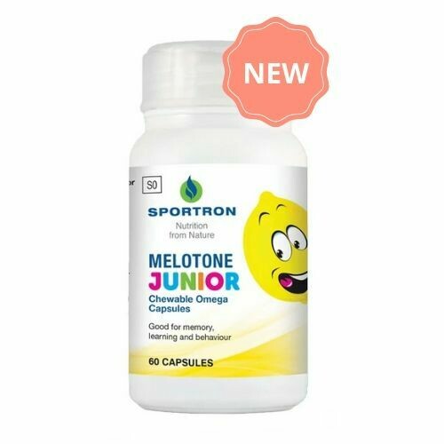 Melotone Junior Chewable: 60 Capsules Melotone Junior Chewable: 60 Capsules