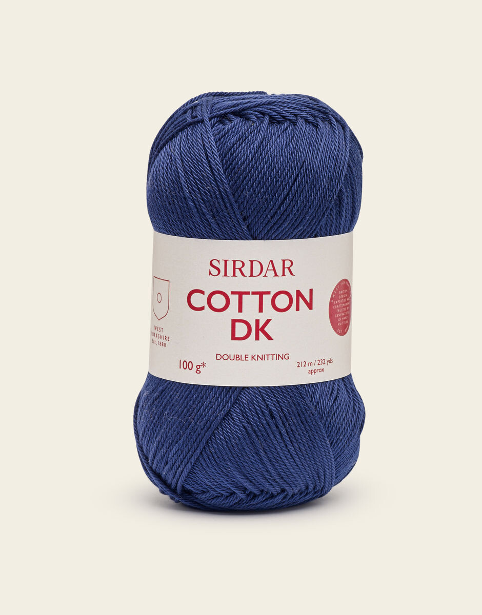 Sirdar Cotton Dk #0514 French Navy