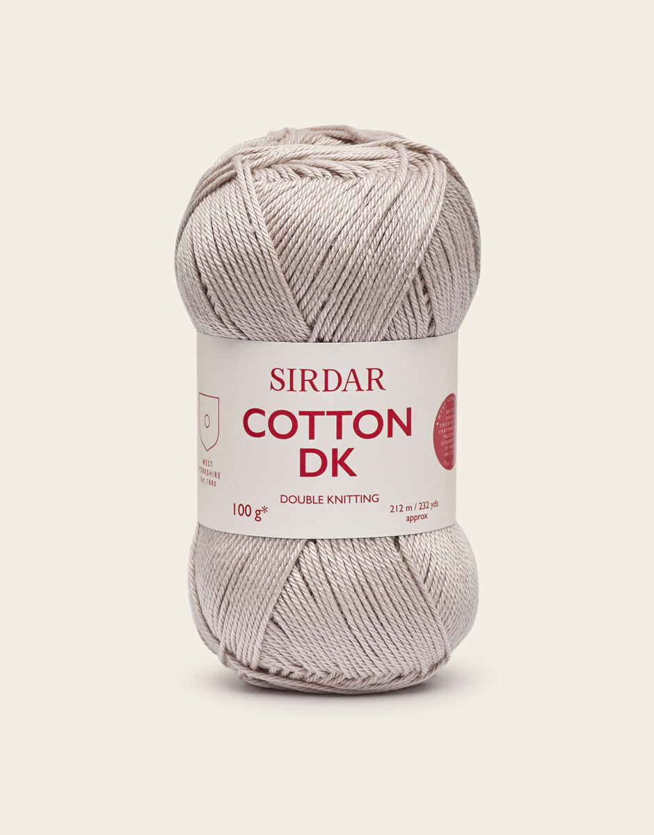Sirdar Cotton Dk #0504 Light Taupe