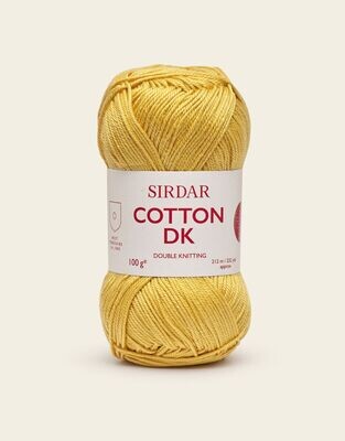 Sirdar Cotton Dk #0543 Honey Mustard