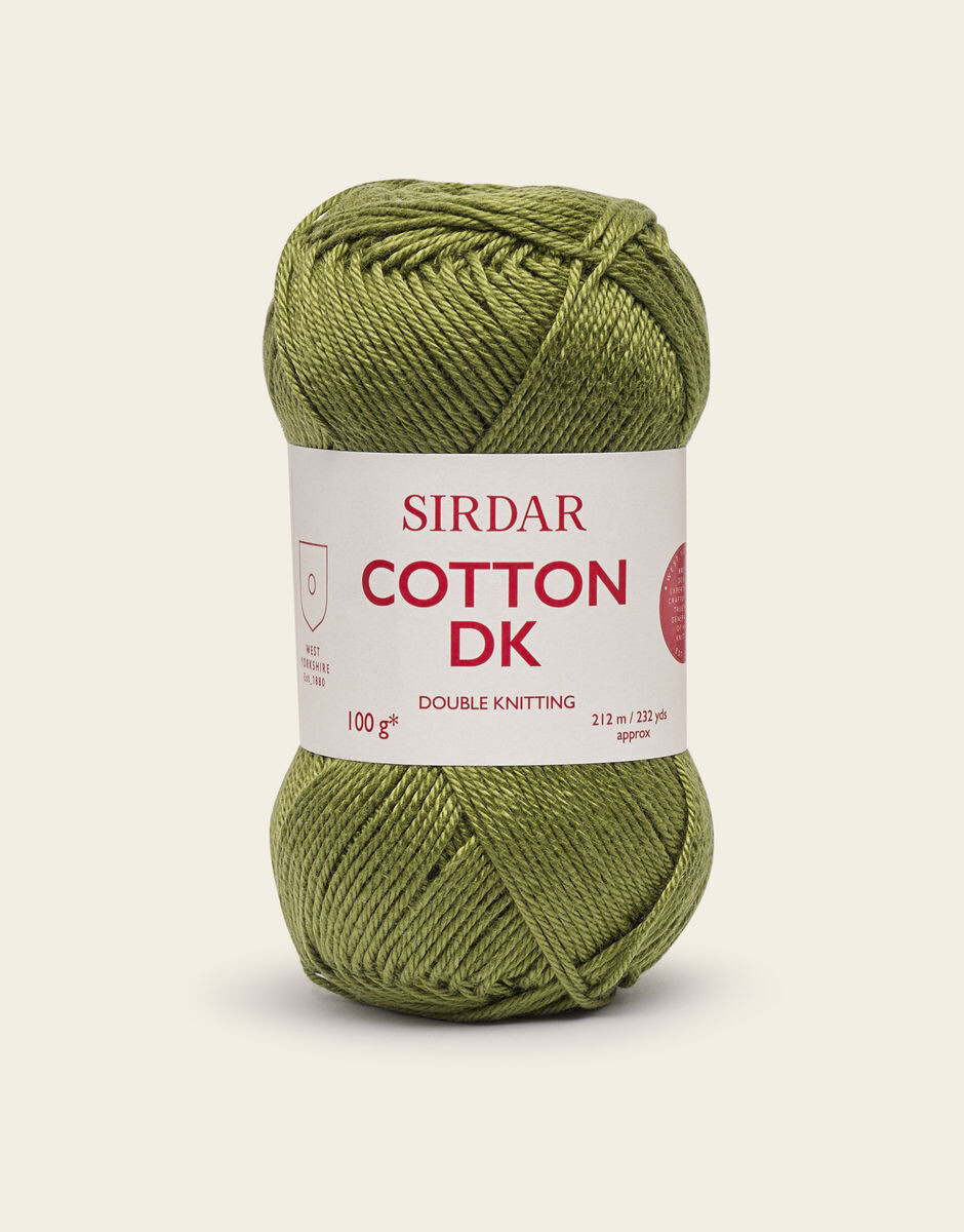 Sirdar Cotton Dk #0550 Olive Grove