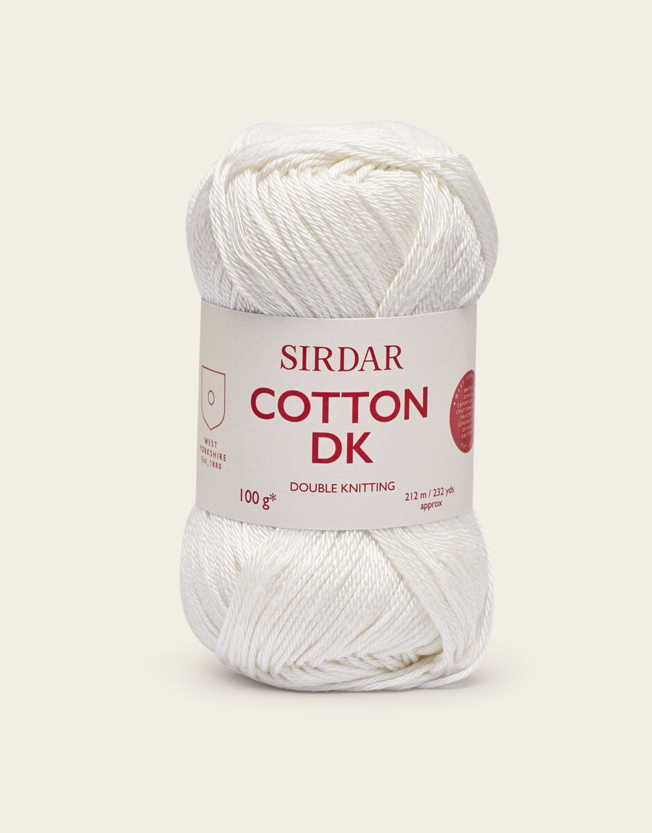 Sirdar Cotton Dk #0502 Vanilla