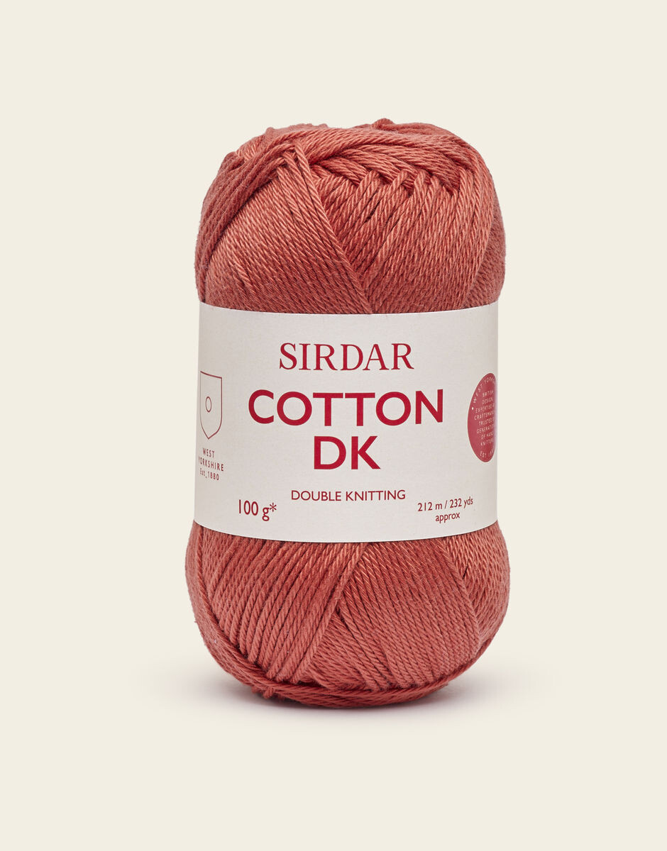 Sirdar Cotton Dk #0539 Coppertone