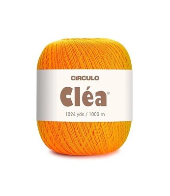 Clea Crochet Cotton 1000 Mtr #4156 Bright Orange