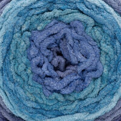 Bernat Blanket Ombre 300gr #36010 (Shaded Blue Ombre)