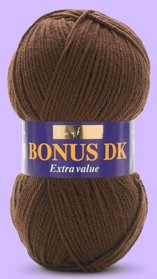 Hayfield Bonus DK Extra Value, 100G #0947 (Chocolate)