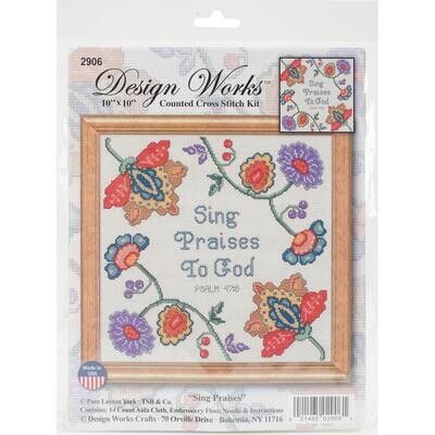 Design Works Cross Stitch Kit #2906 Sing Praises