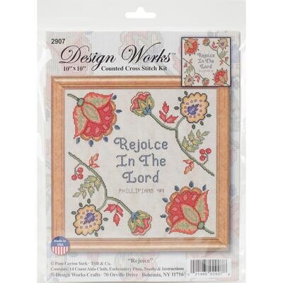  Design Works Cross Stitch Kit #2907 Rejoice