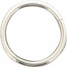Unique 4 Round Rings (rust resistant)32mm-1.25&quot;