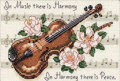 Dimensions Cross Stitch Kit #16656 Music is Harmony