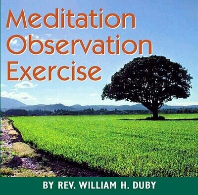 Meditation Observation Exercise