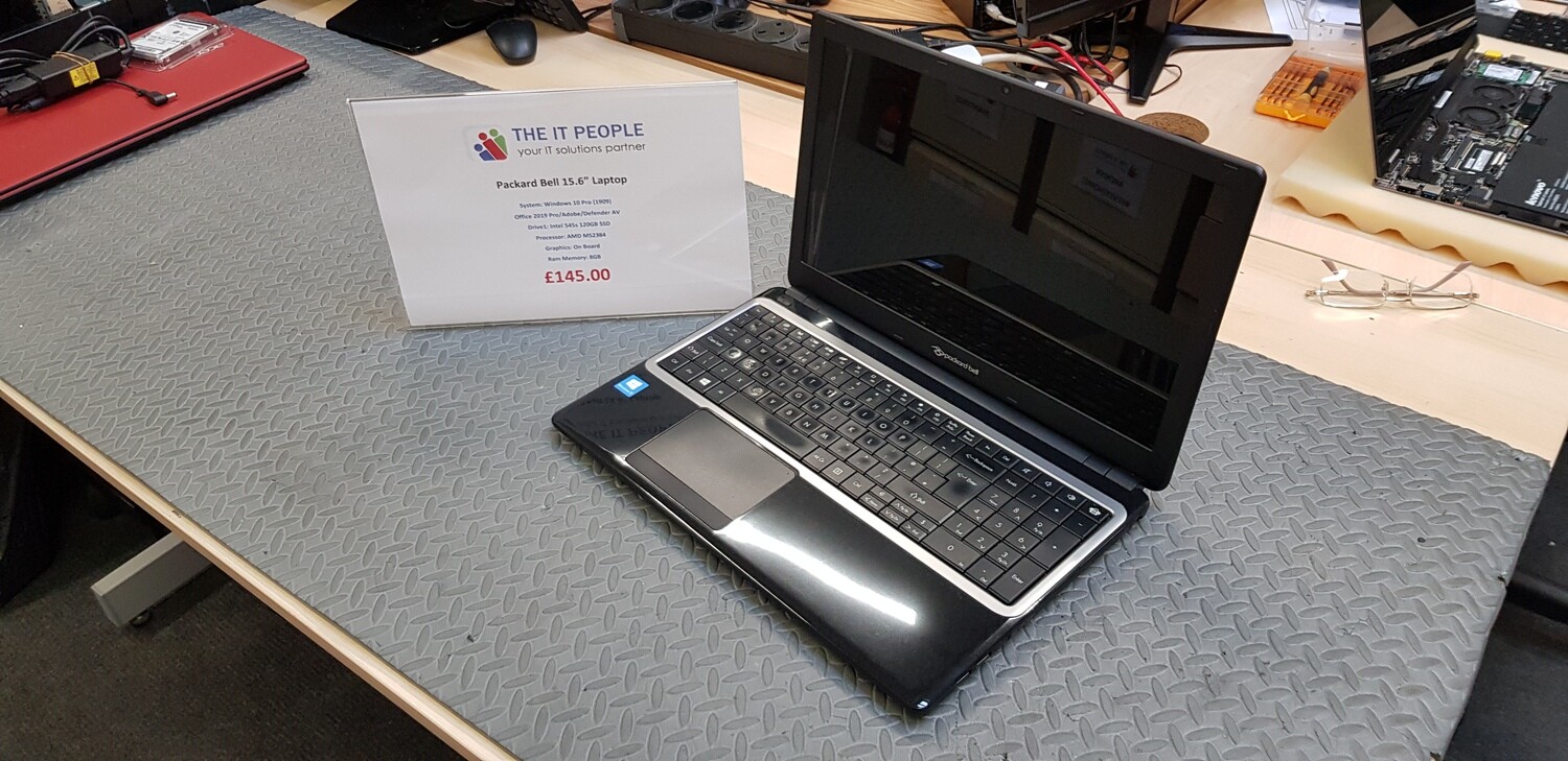 REFURBISHED - Packard Bell 15.6" Laptop