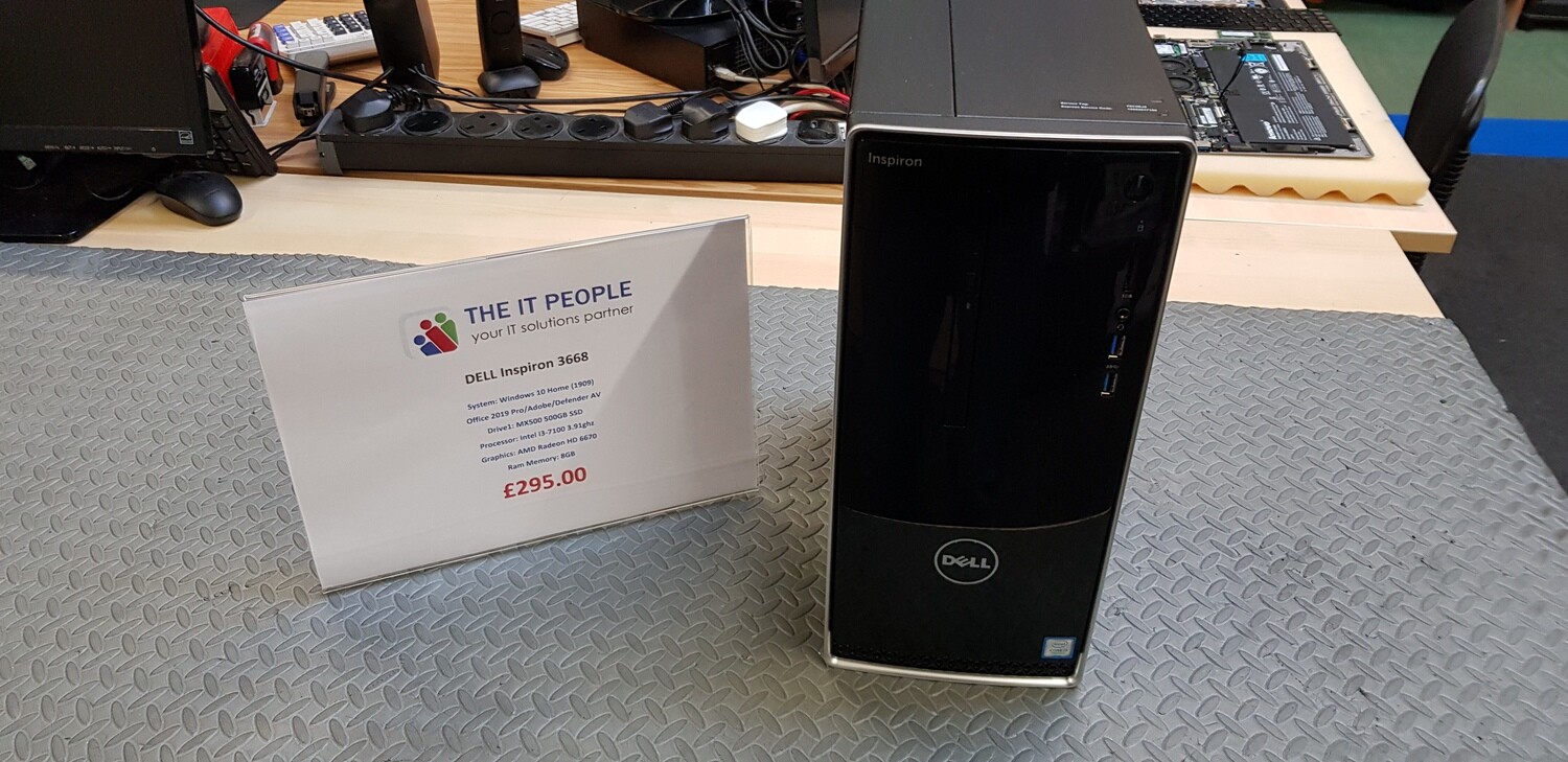 REFURBISHED - Dell Inspiron 3668