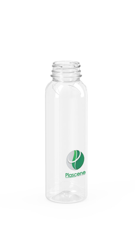 PET & rPET Round Cold Press Juice Bottle, 12 Ounce, Neck Finish 38mm