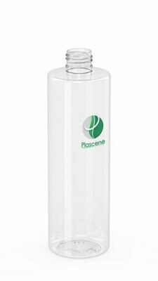 PET & rPET Cylinder Cosmetic Bottle, 12 Ounce