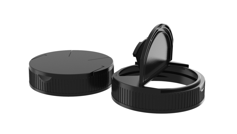 Dual Flip-top Cap 70mm