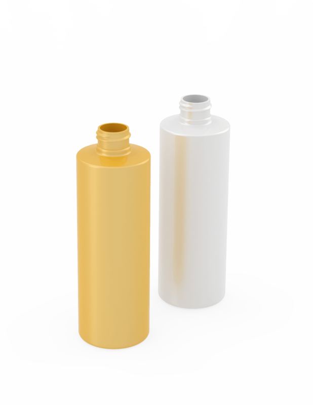 HDPE Cylinder, 8 Ounce