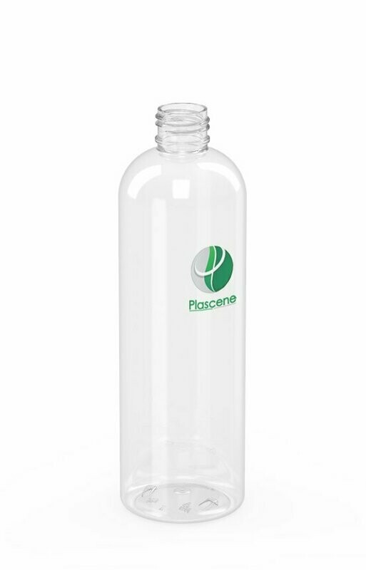 PET & rPET Boston Round, 12 Ounce, Neck Finish 24mm