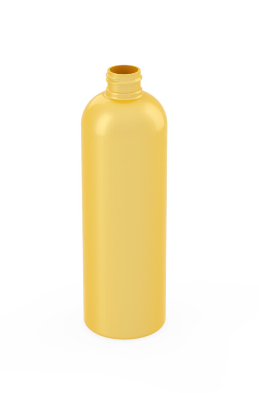 PET & rPET or HDPE  Boston Round, 16 Ounce