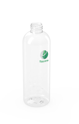 PET & rPET Boston Round Cosmetic Bottle, 16 Ounce, Neck Finish 28mm