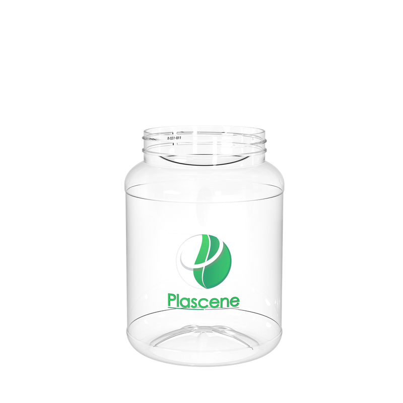 PET & rPET Round Gallon, 2500cc, Neck Finish 110mm