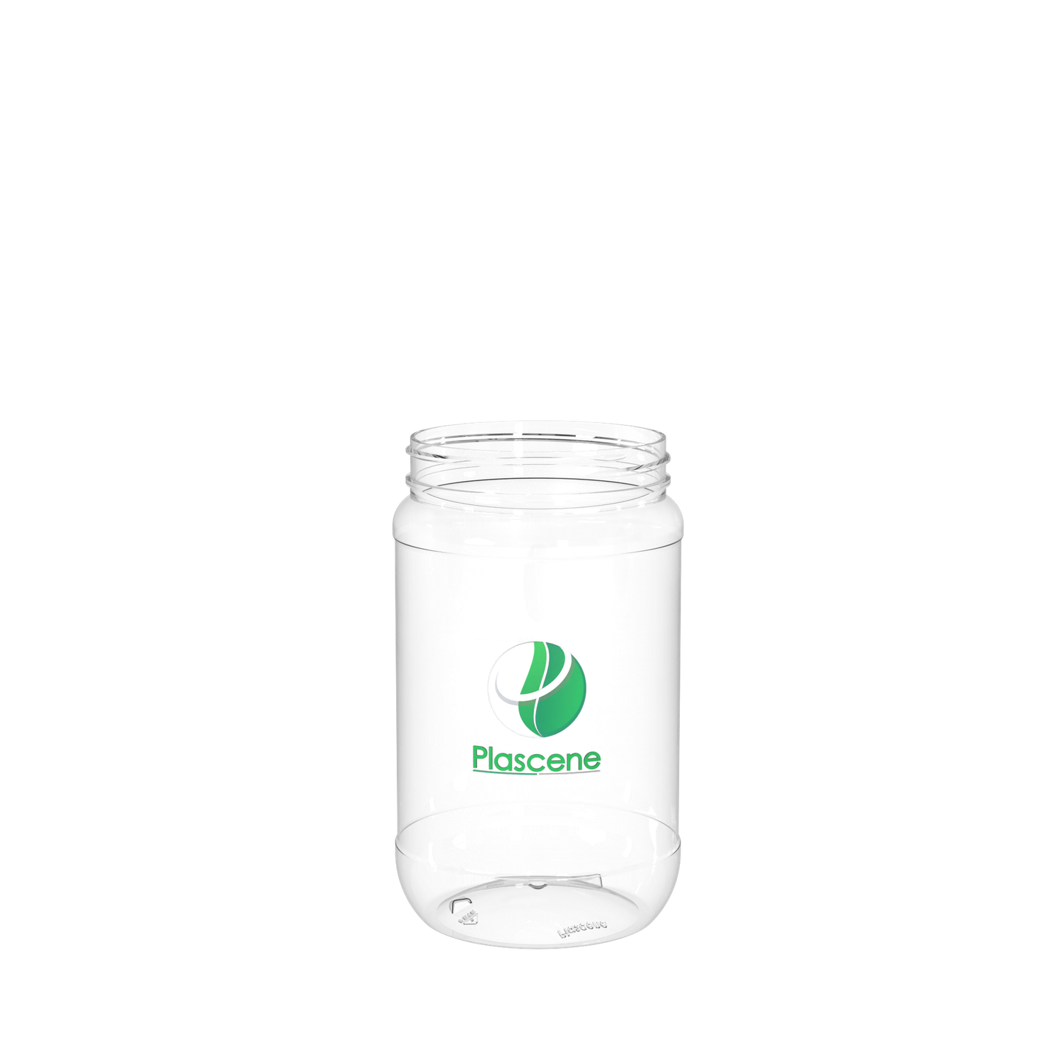 PET & rPET Round Jar, 32 Ounce, Neck Finish 89mm