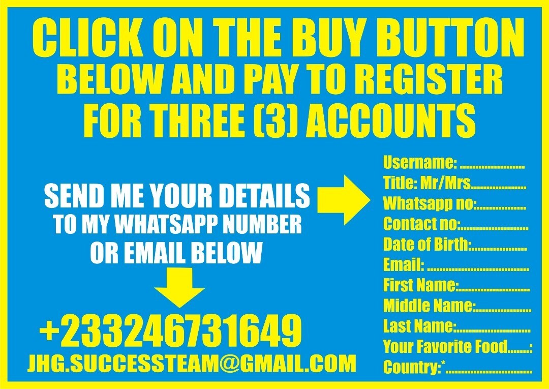 THREE (3) ACCOUNTS