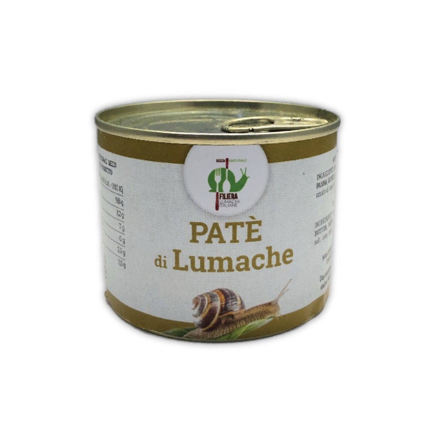 PATE&#39; DI LUMACHE - 180 grammi - 8 porzioni