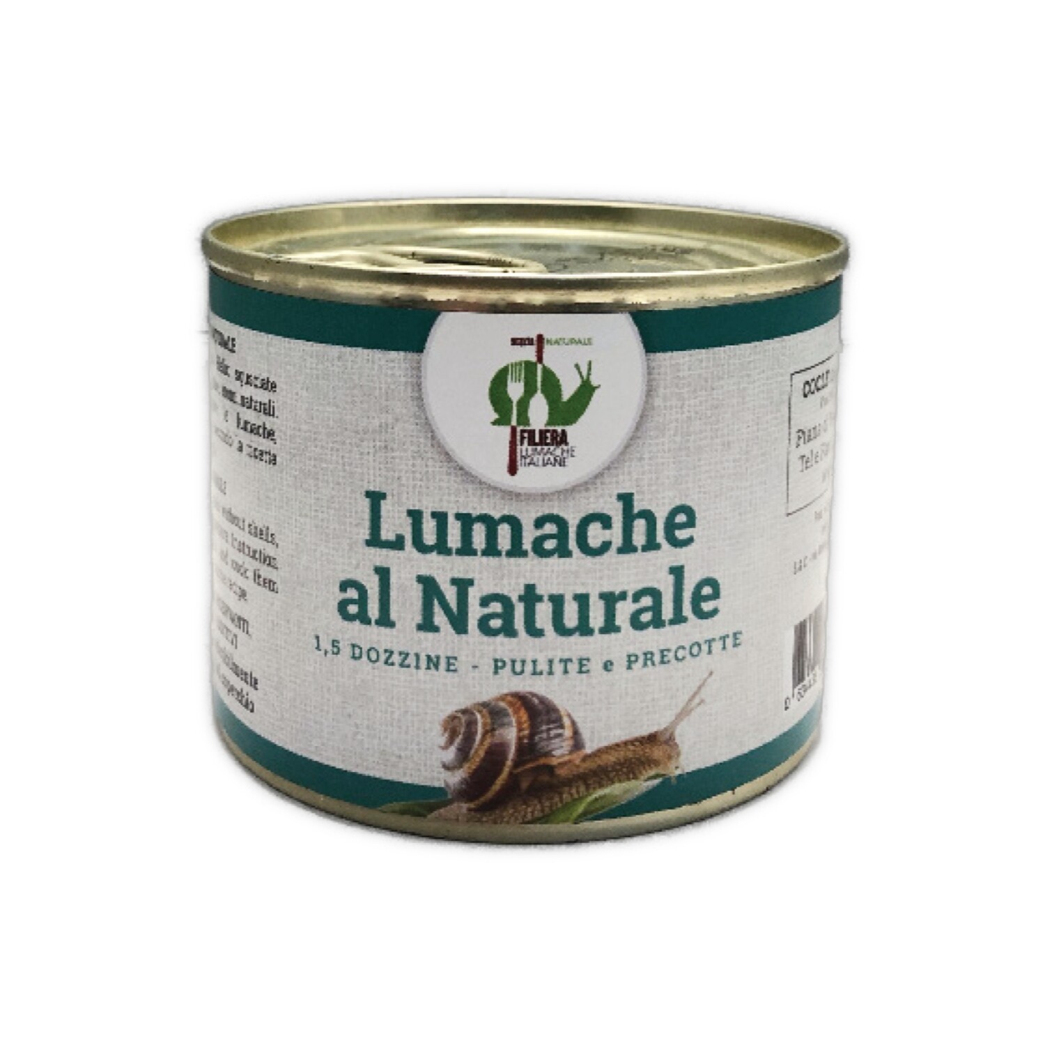 LUMACHE AL NATURALE - 200 grammi - 3 porzioni