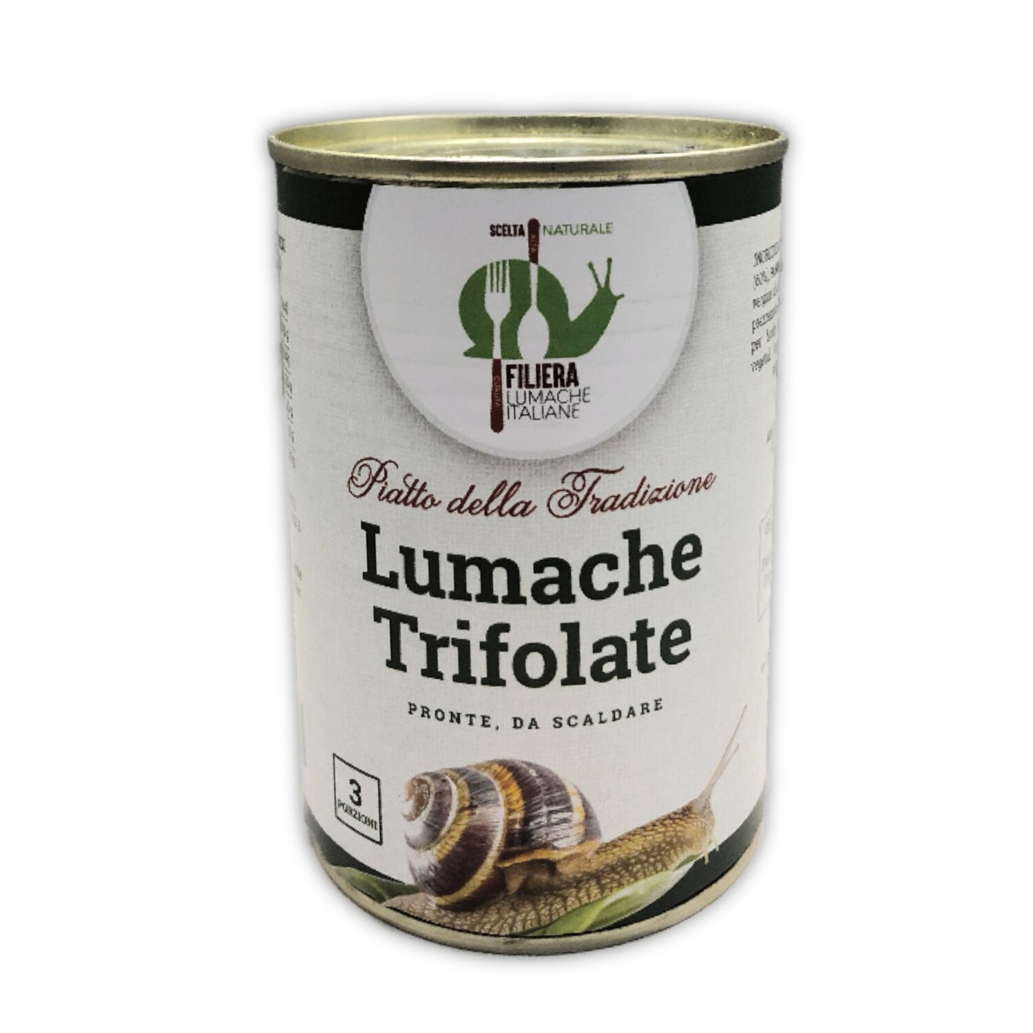 LUMACHE TRIFOLATE - 420 grammi - 3 porzioni