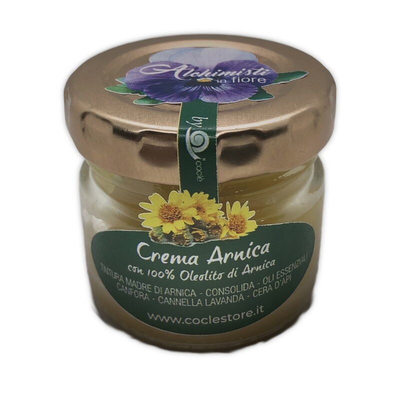 CREMA ARNICA - con 100% Oleolito di Arnica - 30ml