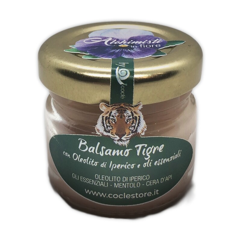 BALSAMO TIGRE - con Oleolito di Iperico e Oli Essenziali - 30ml