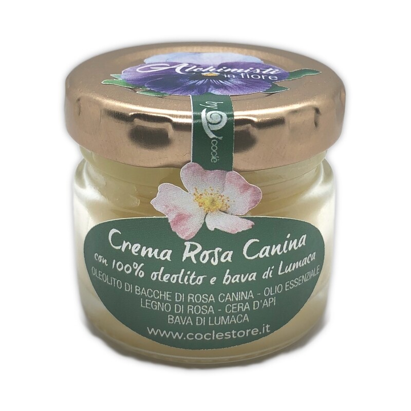 CREMA ROSA CANINA - con Bava di Lumaca e Oleolito - 30ml