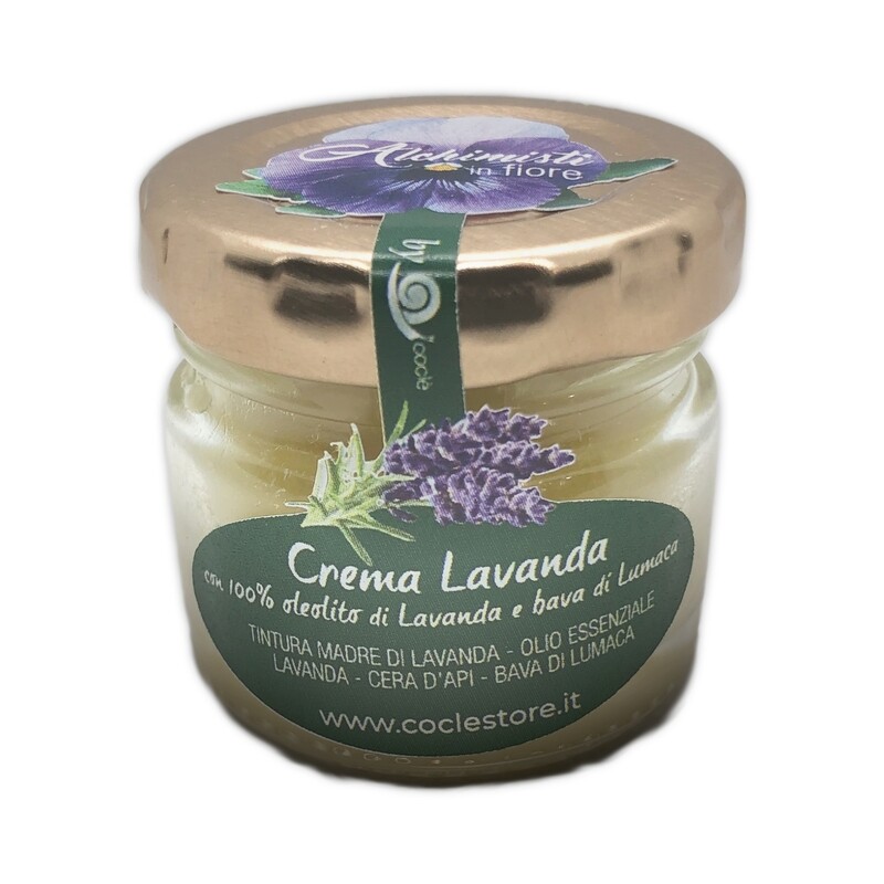 CREMA DI LAVANDA - con Bava di Lumaca e Oleolito - 30ml