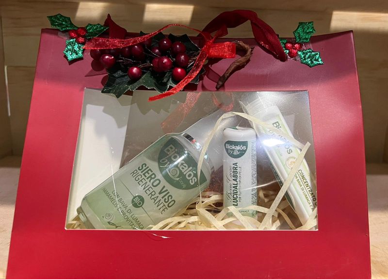 BORSA REGALO con SIERO VISO, BURRO CACAO e CONTORNO OCCHI