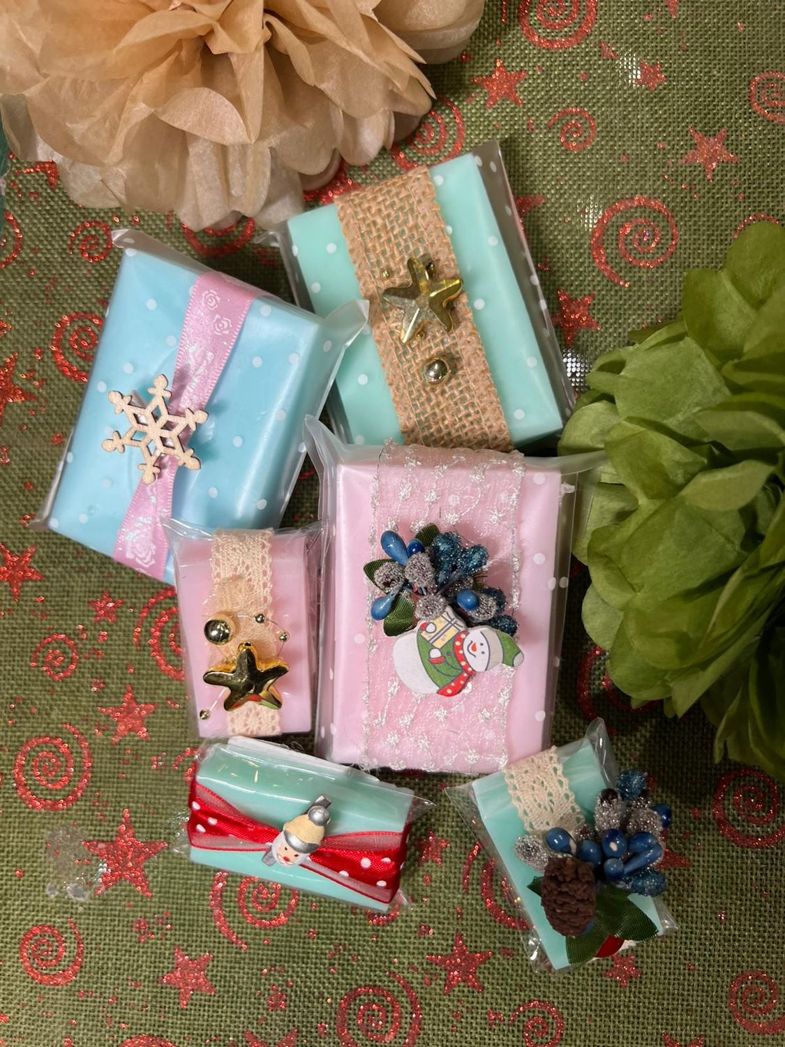 Linea natalizia SAPONI Coclè 100 - 30 e 20 grammi