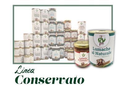 Linea Conservato: Filiera Lumache Italiane
