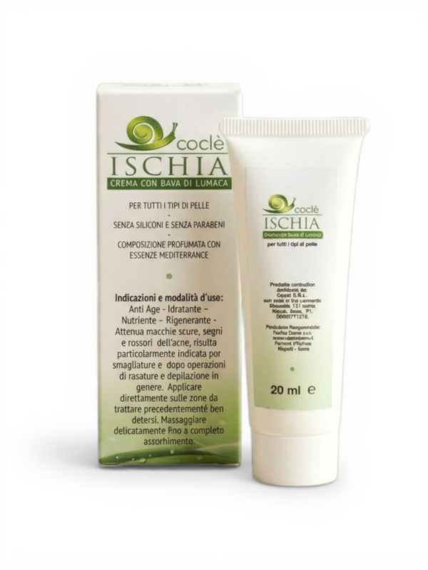 CREMA COCLE ISCHIA - con bava di lumaca - tubetto 20ml