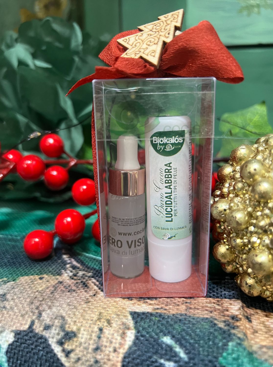 ASTUCCIO REGALO con BURRO CACAO e SIERO VISO