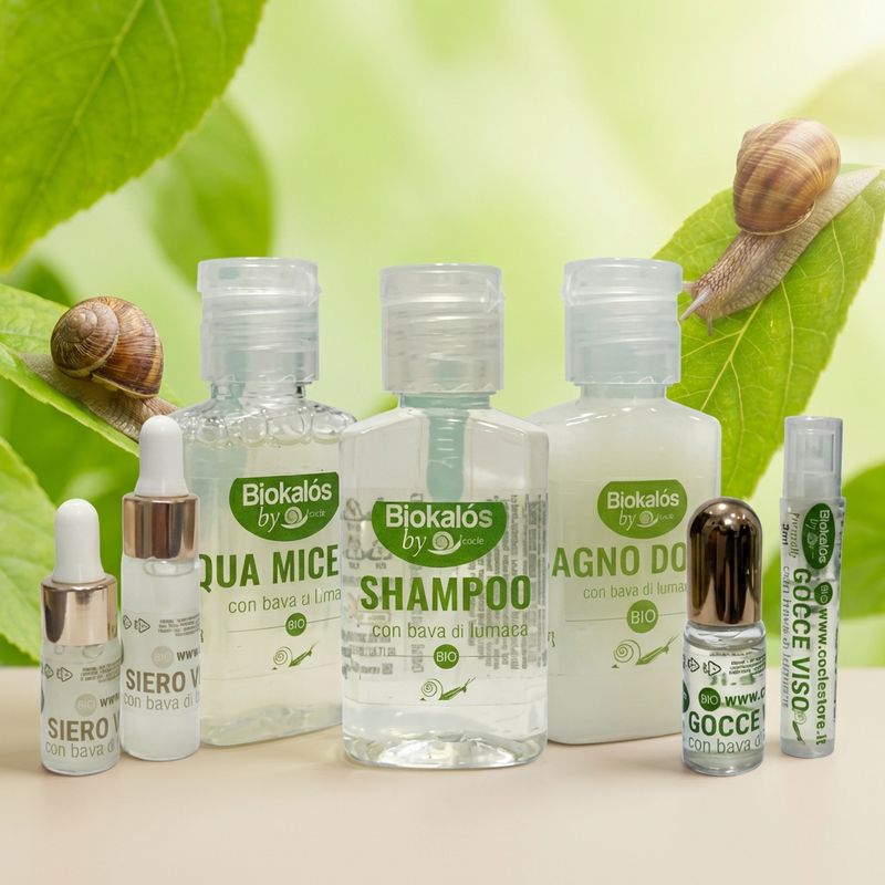 Bagno Doccia con bava di Lumaca linea Prova - Hotel da 30ml