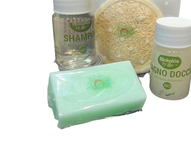 kIT CORPO con SHAMPOO - SAPONE 20GR - BAGNO DOCCIA linea Prova - Hotel