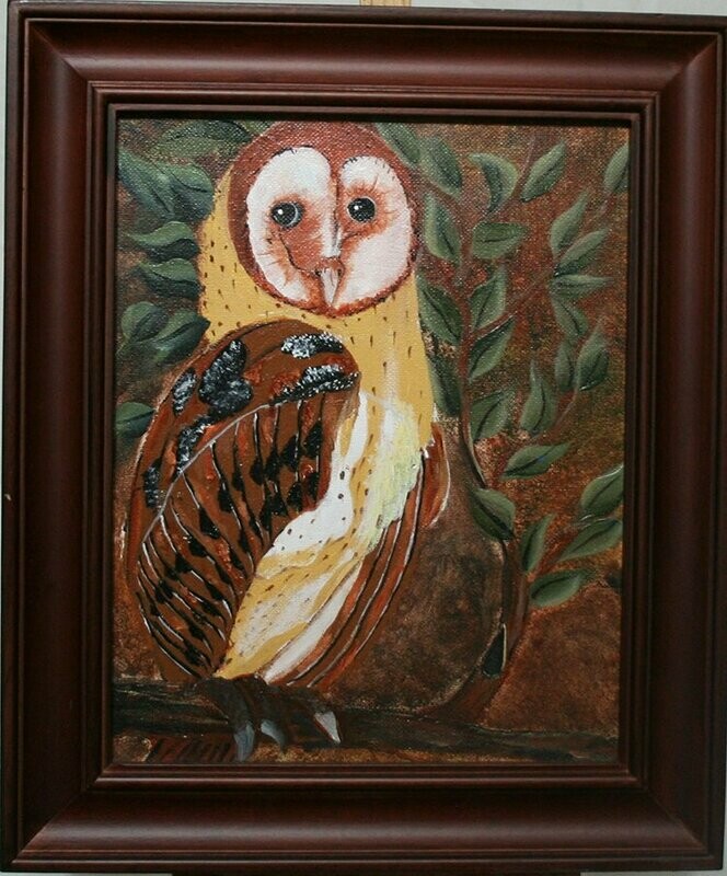 Painting - Owl