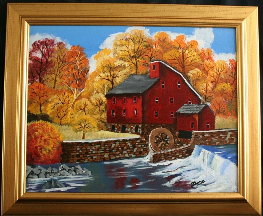 Painting - The Mill